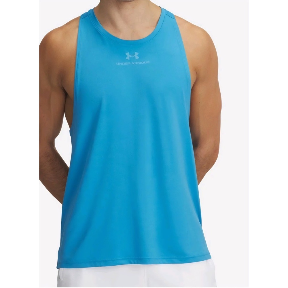 UNDER ARMOUR MEN'S VANISH ENERGY TANK TOP XS Color Blue